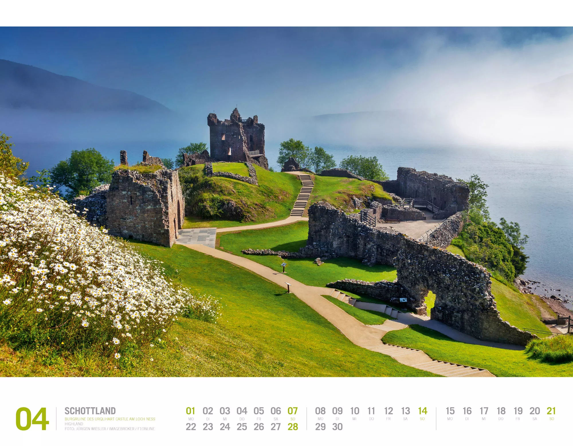 Ackermann Kalender Schottland 2024 - Innenansicht 04