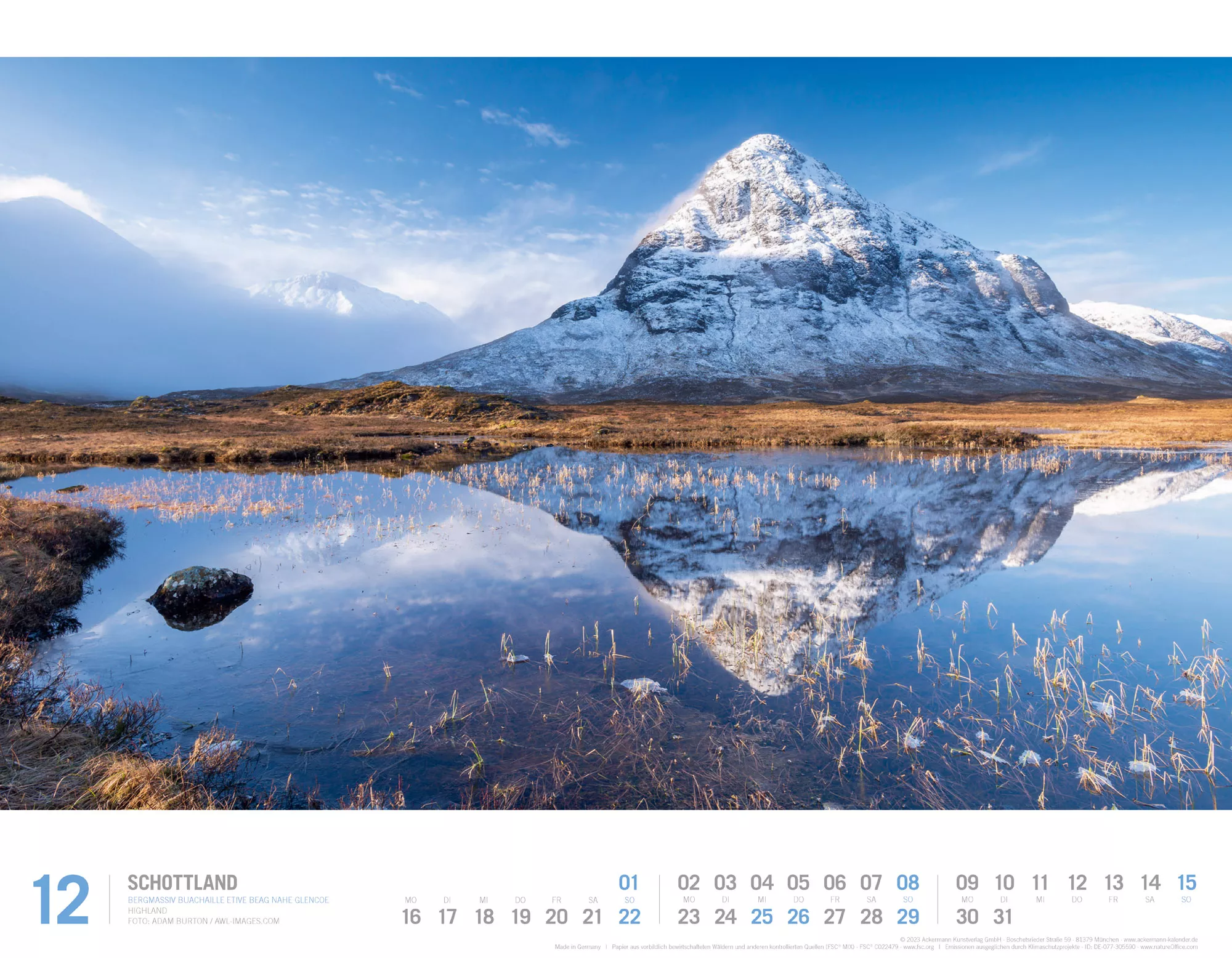 Ackermann Kalender Schottland 2024 - Innenansicht 12