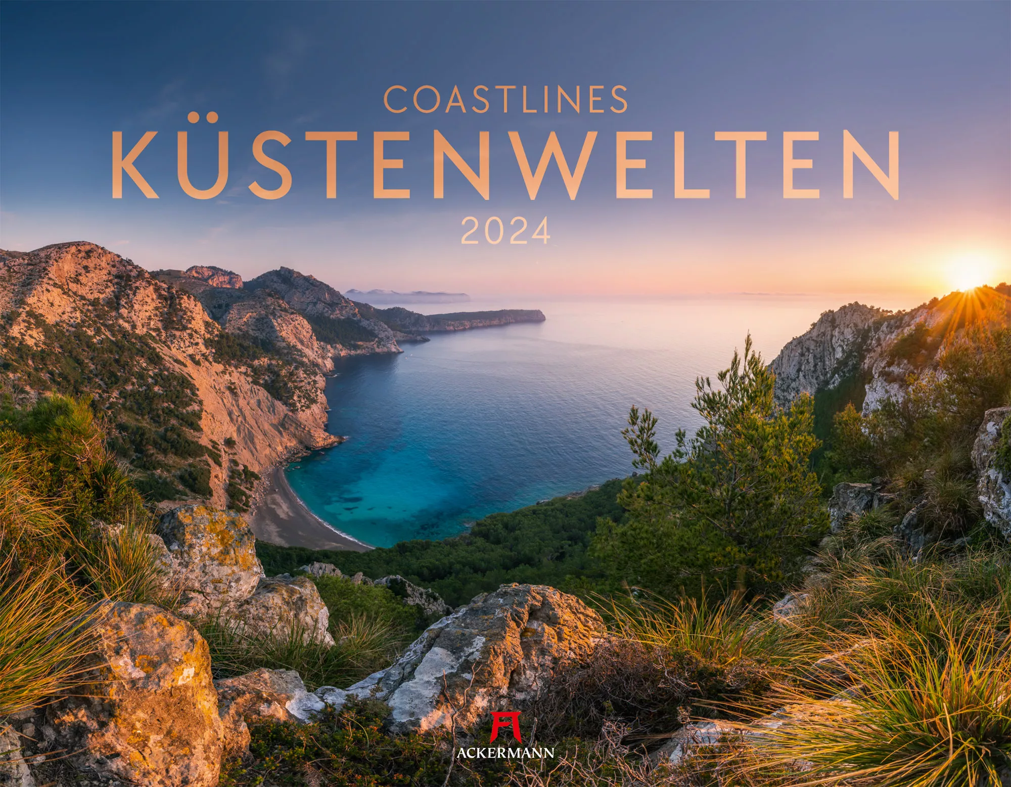 Ackermann Kalender Küstenwelten 2024 - Titelblatt