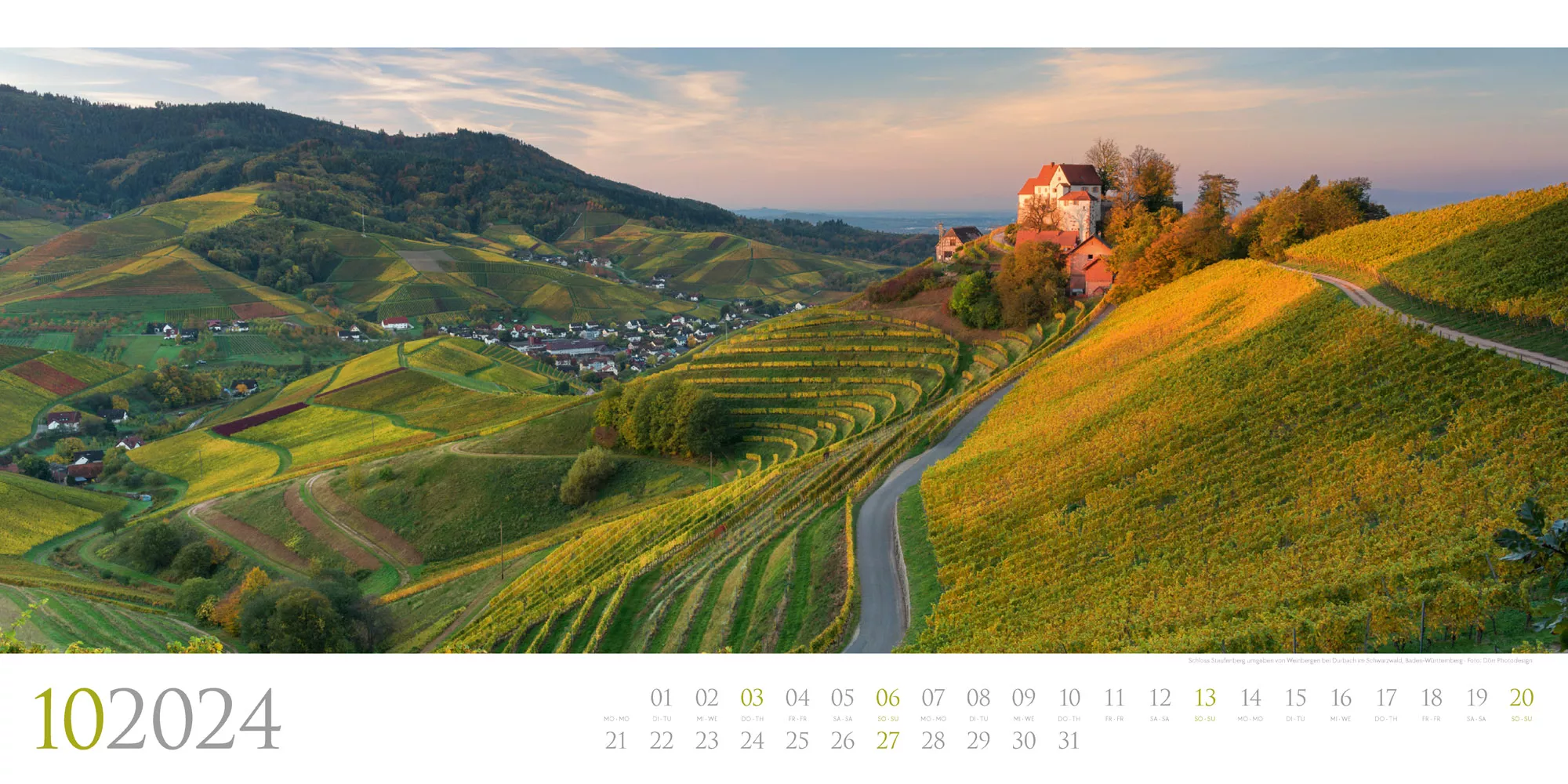 Ackermann Kalender Deutschland - Panorama 2024 - Innenansicht 10