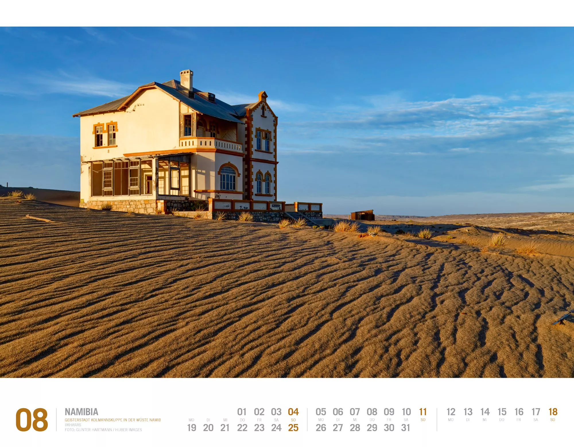 Ackermann Kalender Namibia 2024 - Innenansicht 08