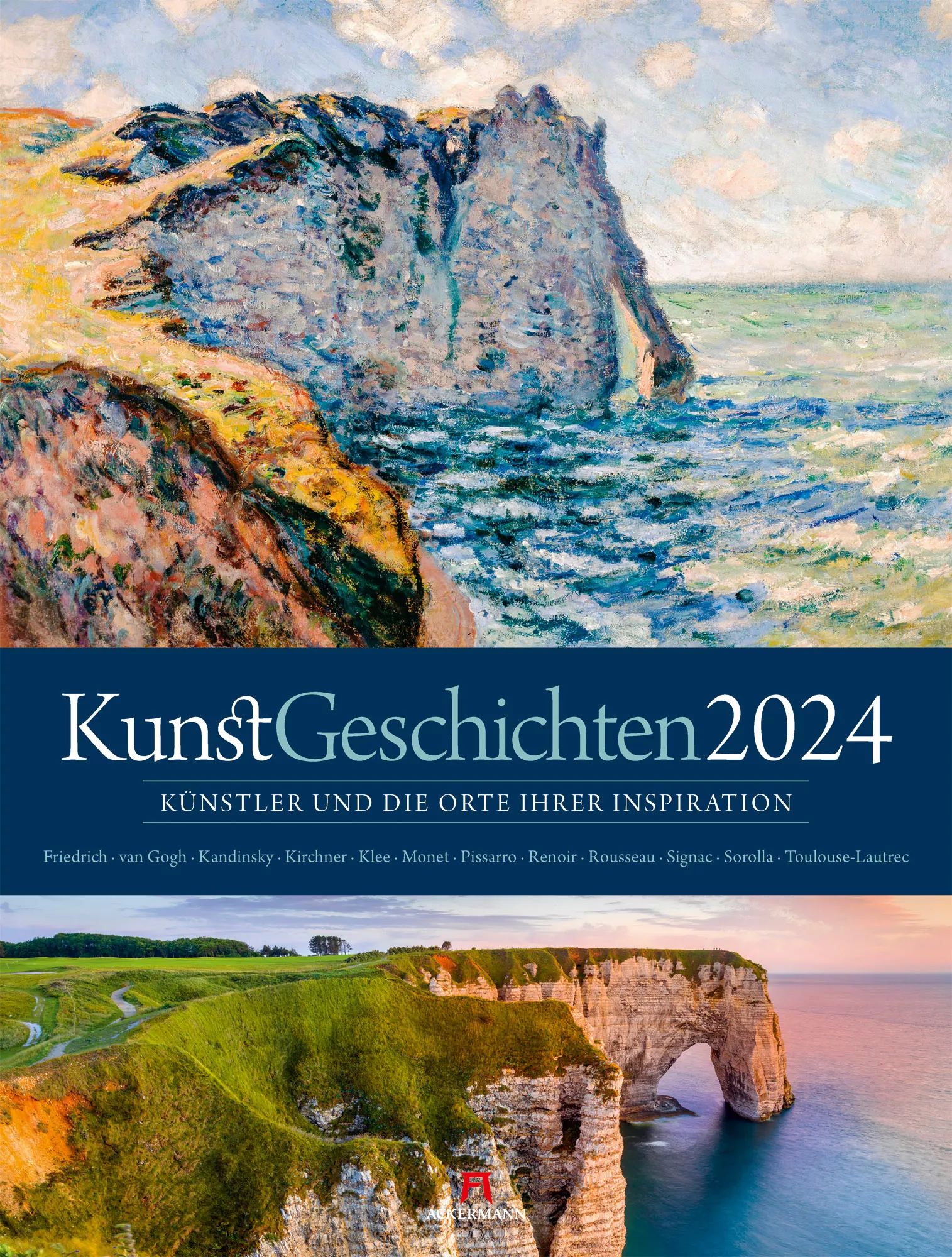 Ackermann Kalender KunstGeschichten 2024 - Titelblatt