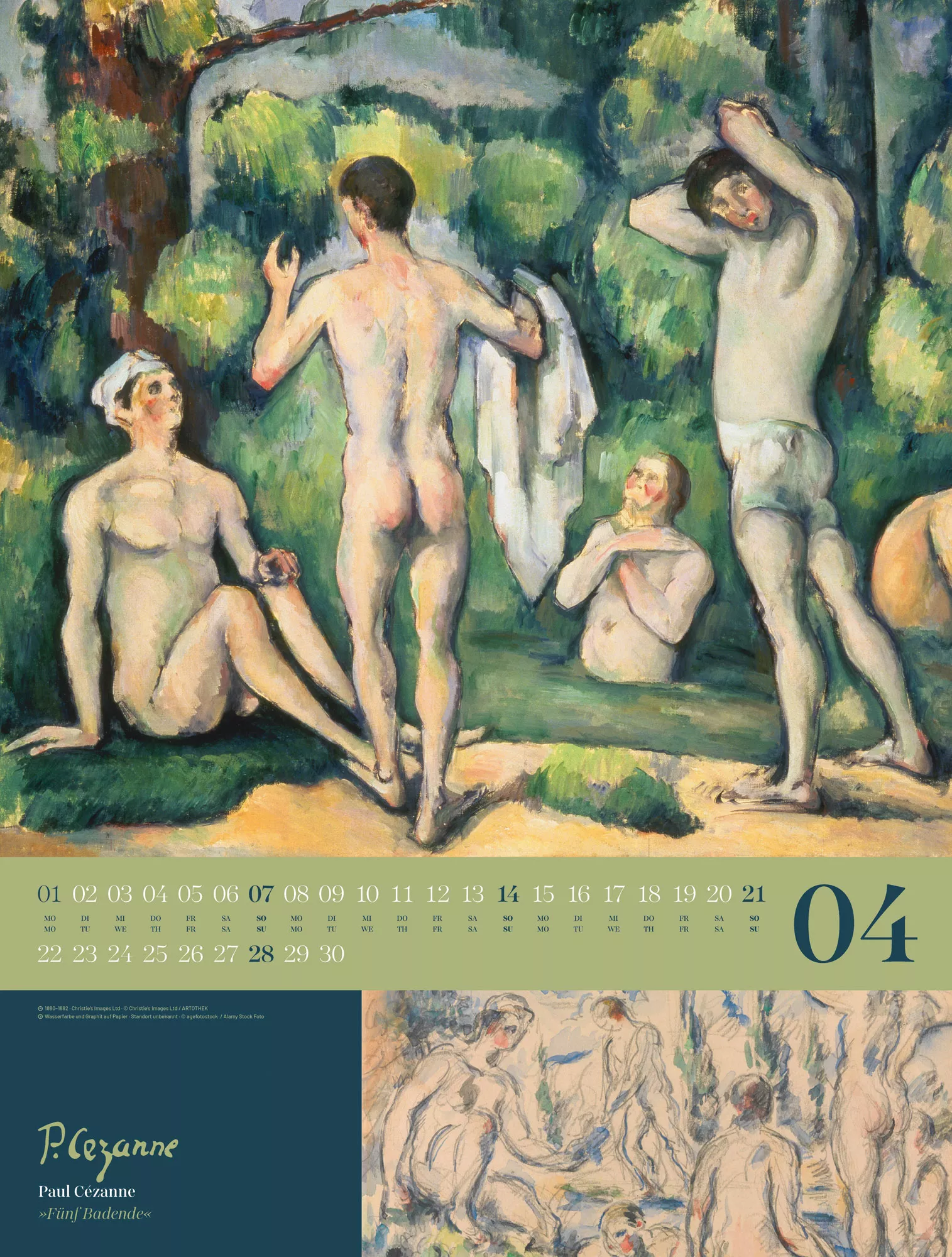 Ackermann Kalender KunstWerke 2024 - Innenansicht 04