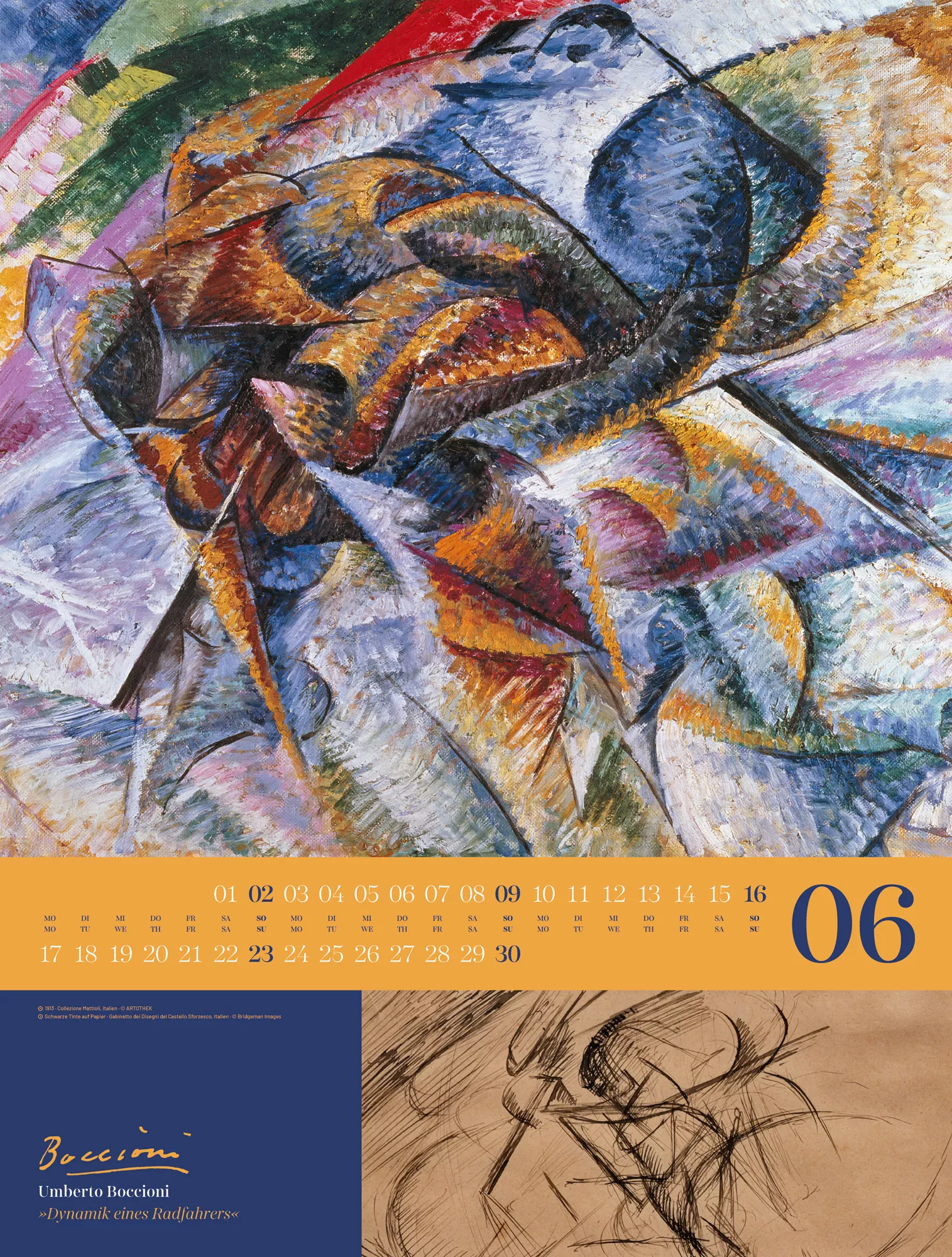 Ackermann Kalender KunstWerke 2024 - Innenansicht 06