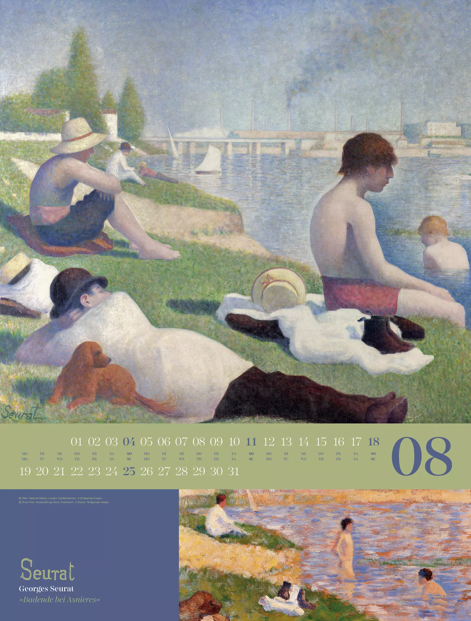 Ackermann Kalender KunstWerke 2024 - Innenansicht 08