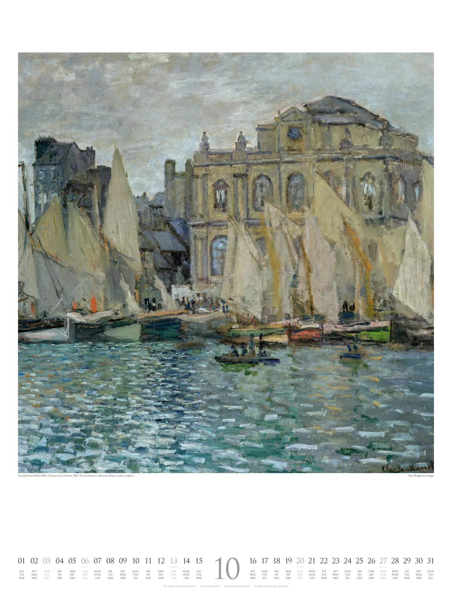Ackermann Kalender Claude Monet 2024 - Innenansicht 10