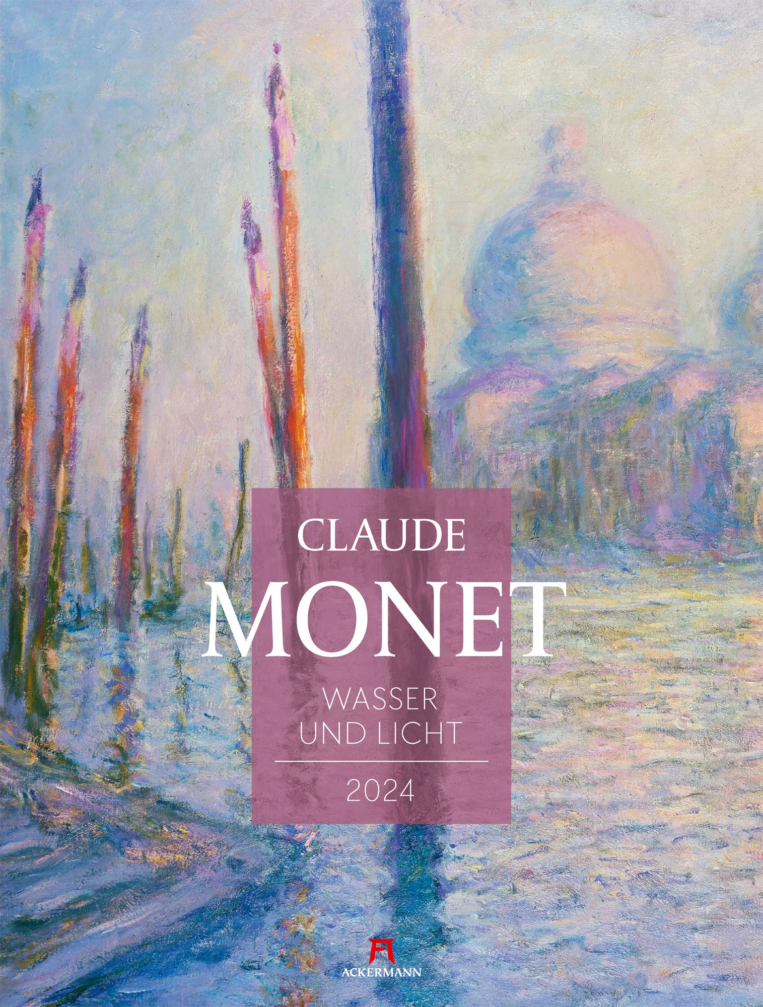 Ackermann Kalender Claude Monet 2024 - Titelblatt