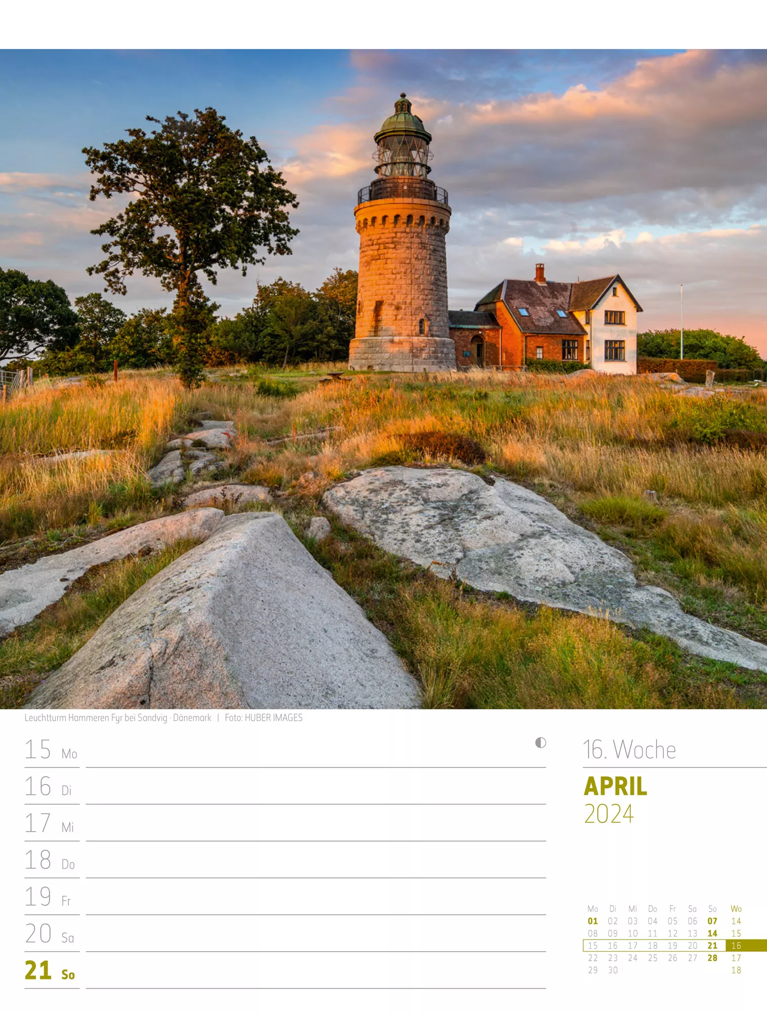 Ackermann Kalender Skandinavien - Wochenplaner 2024 - Innenansicht 19
