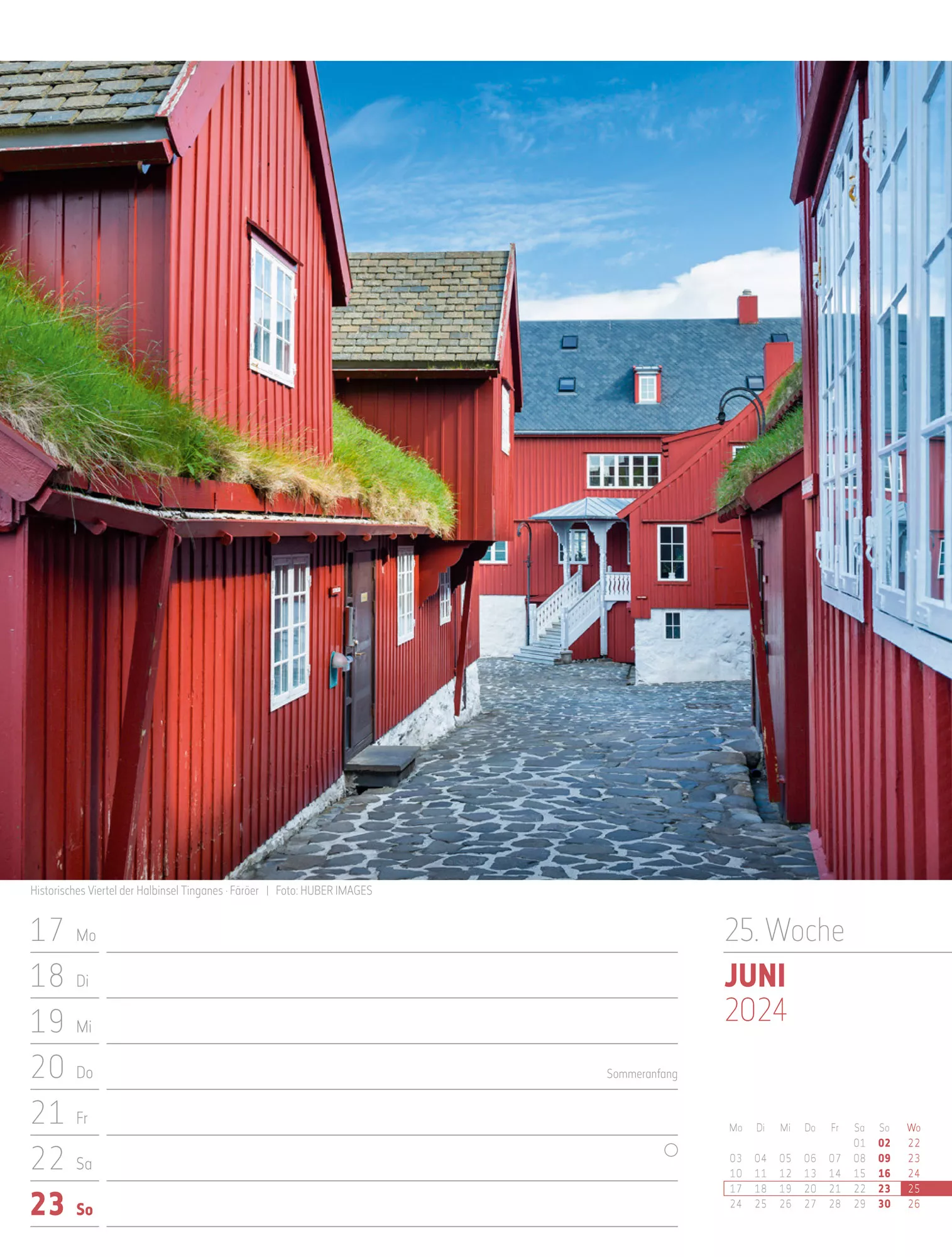 Ackermann Kalender Skandinavien - Wochenplaner 2024 - Innenansicht 28