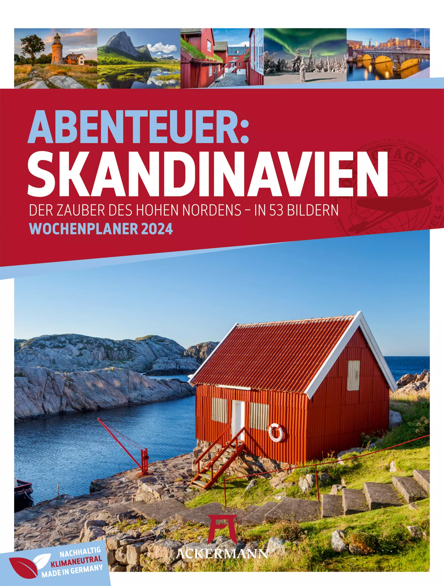 Ackermann Kalender Skandinavien - Wochenplaner 2024 - Titelblatt
