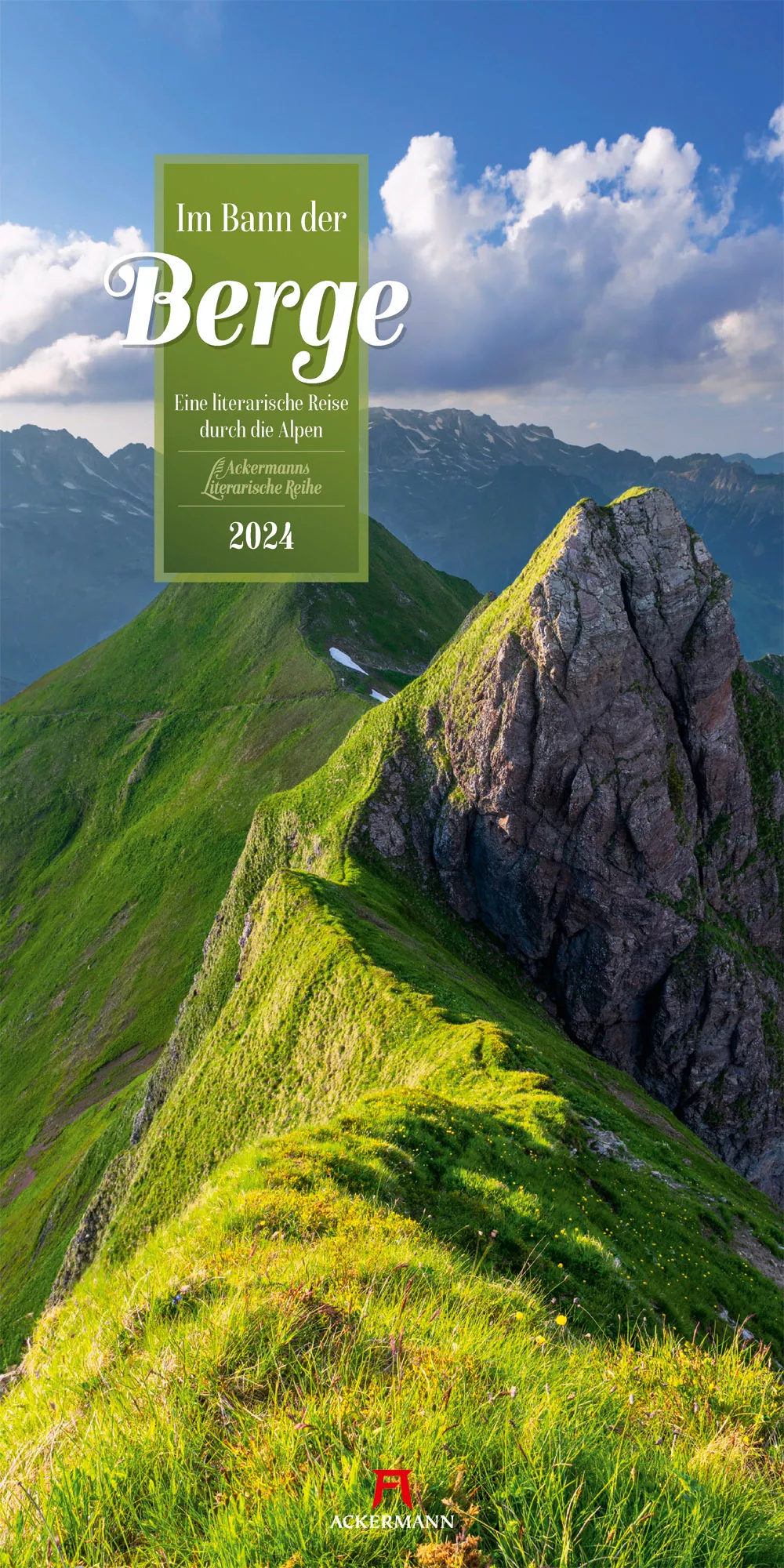 Ackermann Kalender Im Bann der Berge 2024 - Titelblatt
