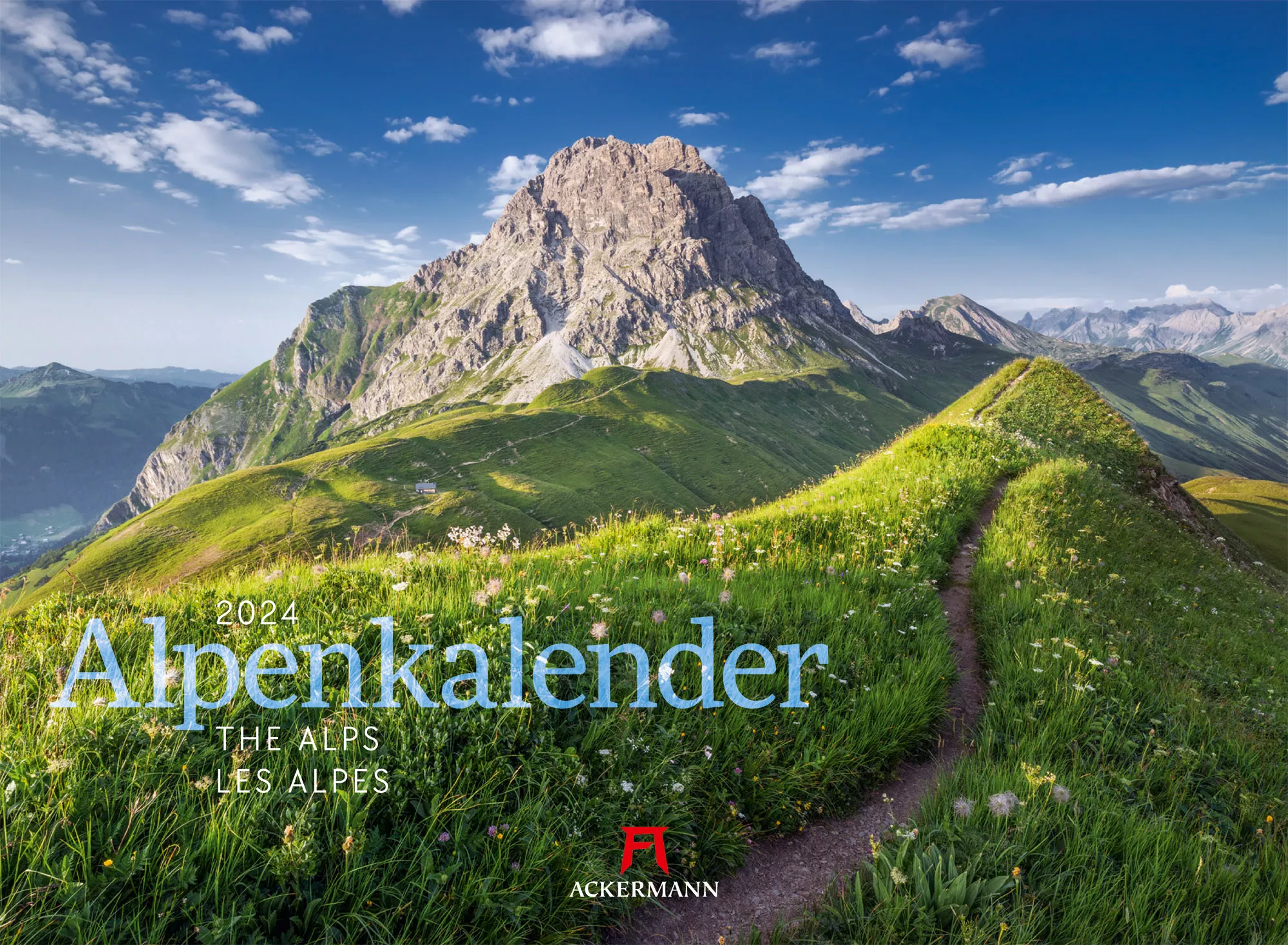 Ackermann Kalender Alpenkalender 2024 - Titelblatt