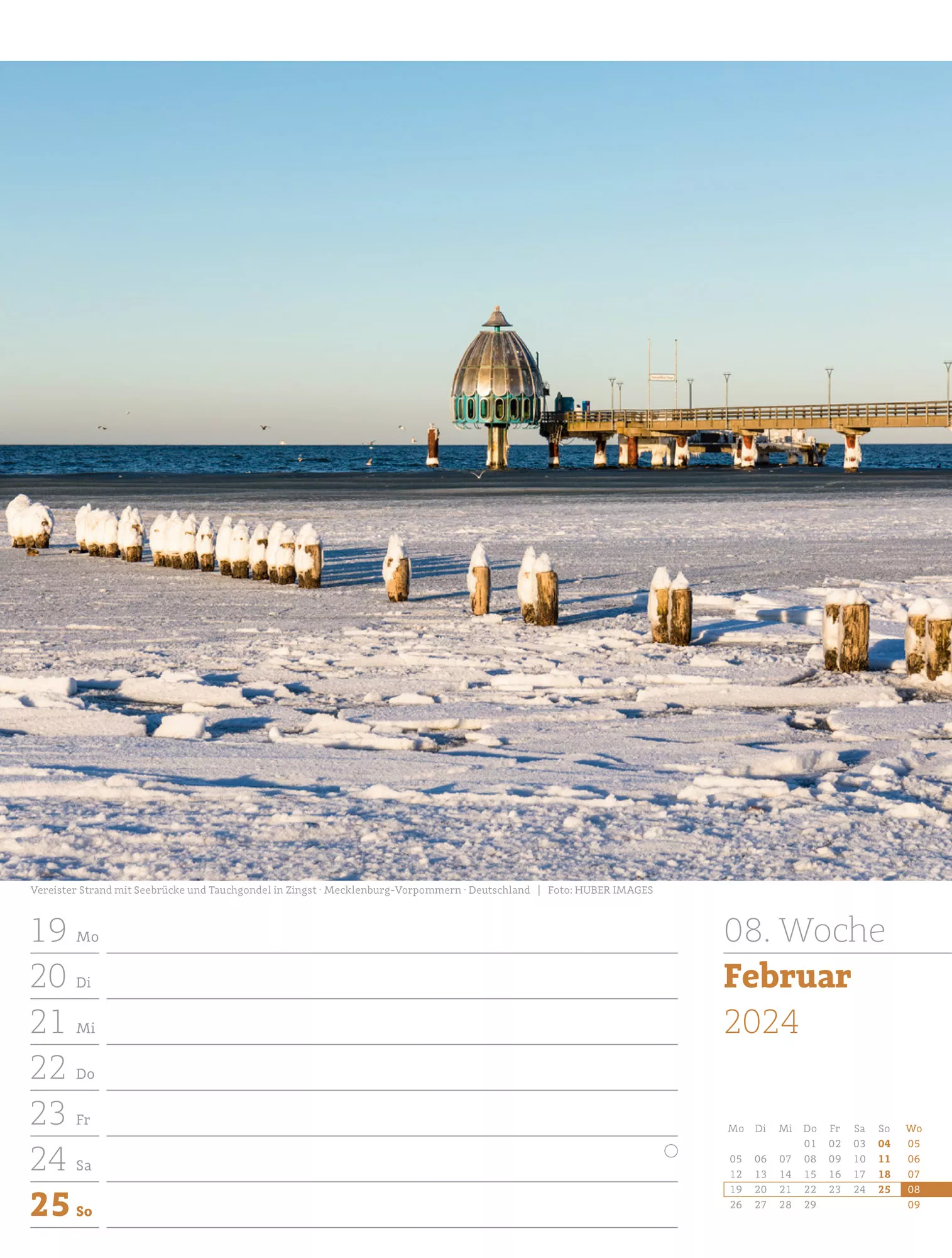 Ackermann Kalender Am Meer - Wochenplaner 2024 - Innenansicht 11