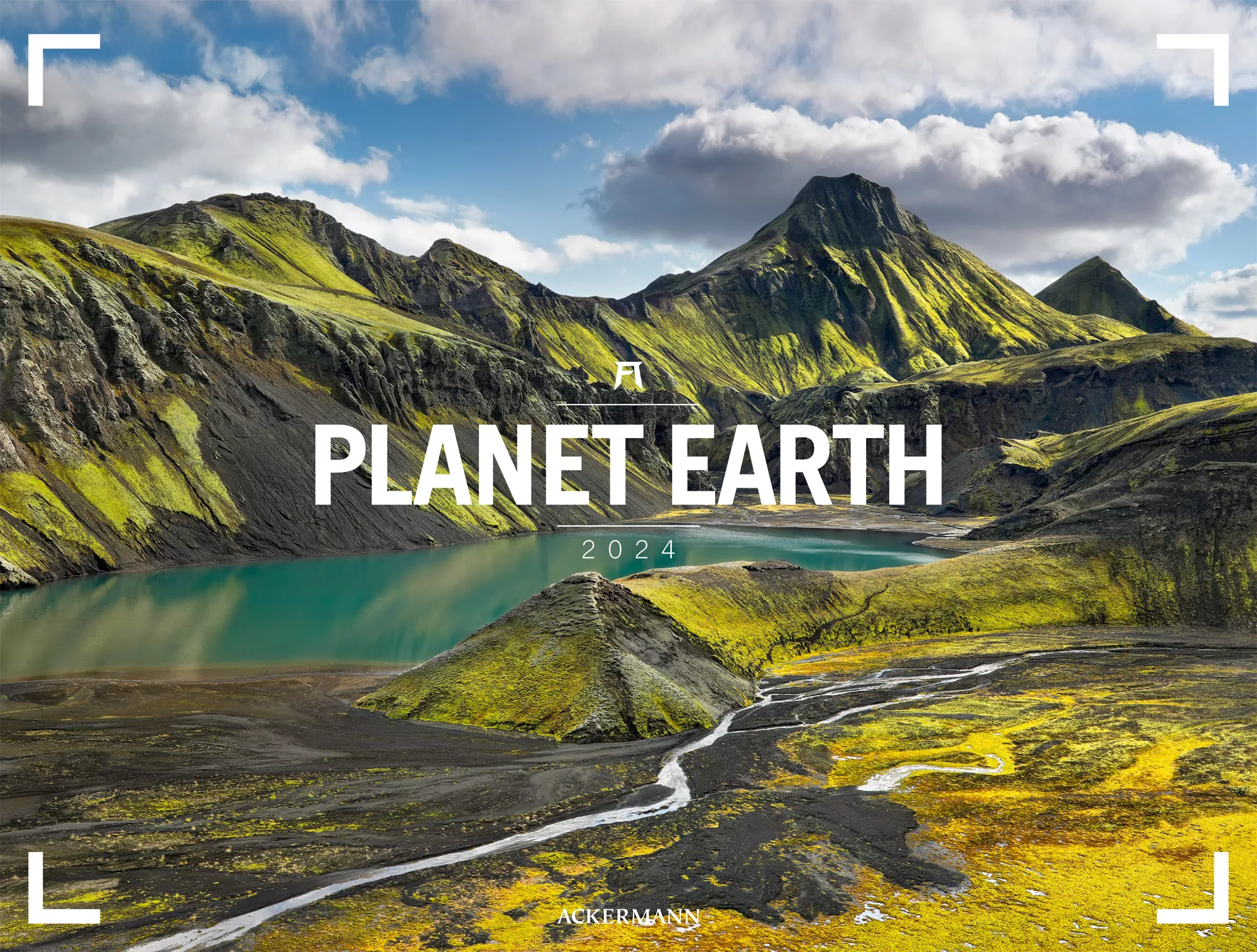 Ackermann Kalender Planet Earth - Gallery 2024 - Titelblatt