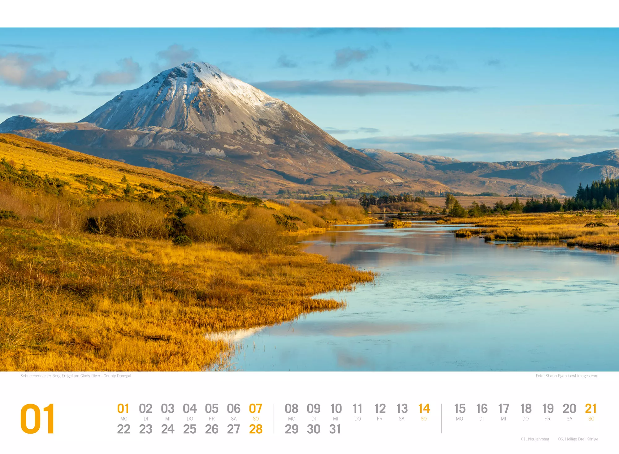 Ackermann Kalender Irland ReiseLust 2024 - Innenansicht 01