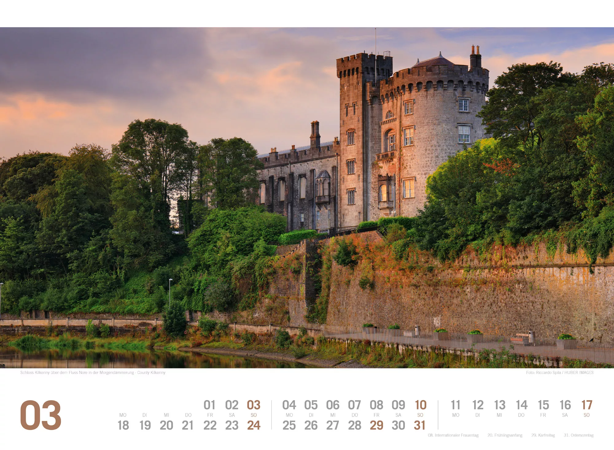 Ackermann Kalender Irland ReiseLust 2024 - Innenansicht 03