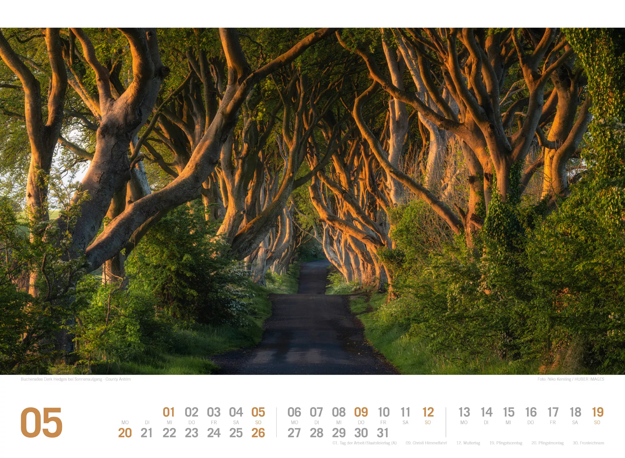 Ackermann Kalender Irland ReiseLust 2024 - Innenansicht 05