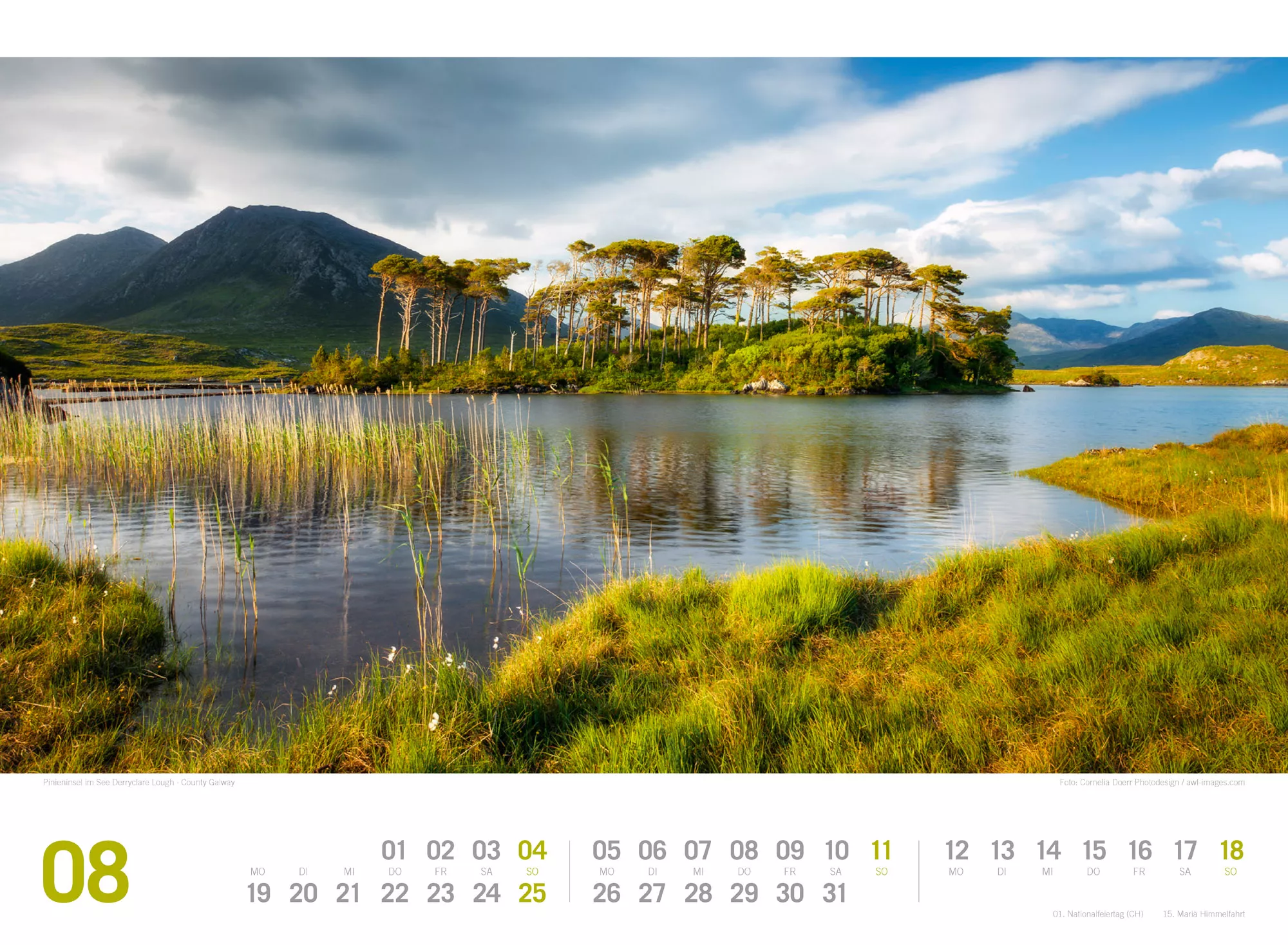 Ackermann Kalender Irland ReiseLust 2024 - Innenansicht 08