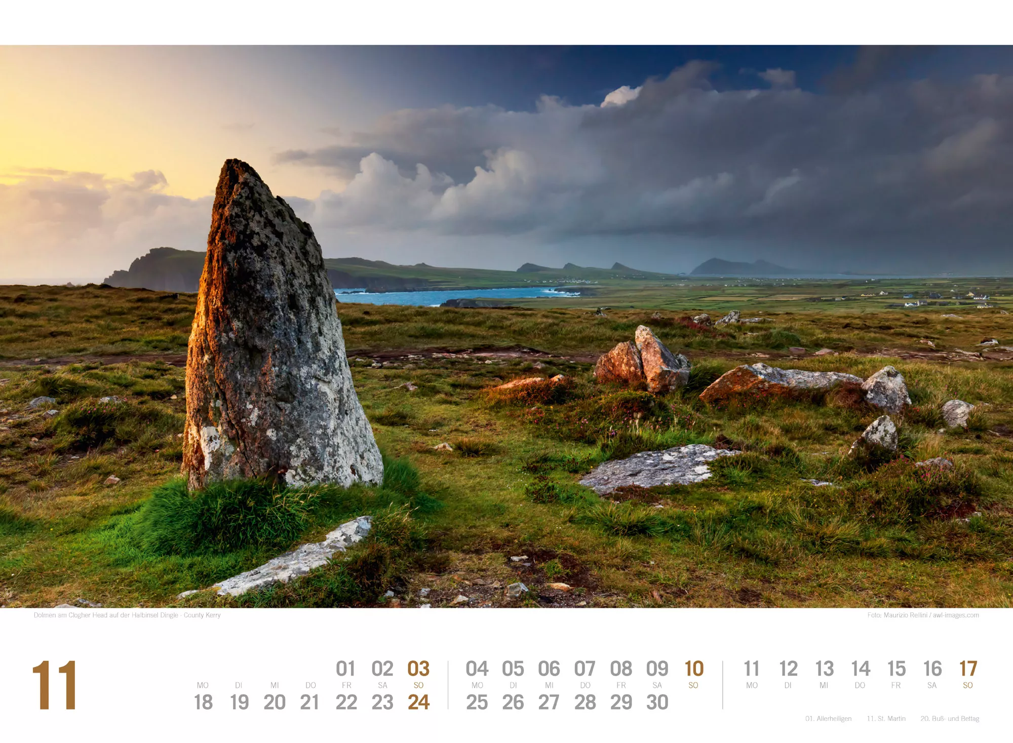 Ackermann Kalender Irland ReiseLust 2024 - Innenansicht 11