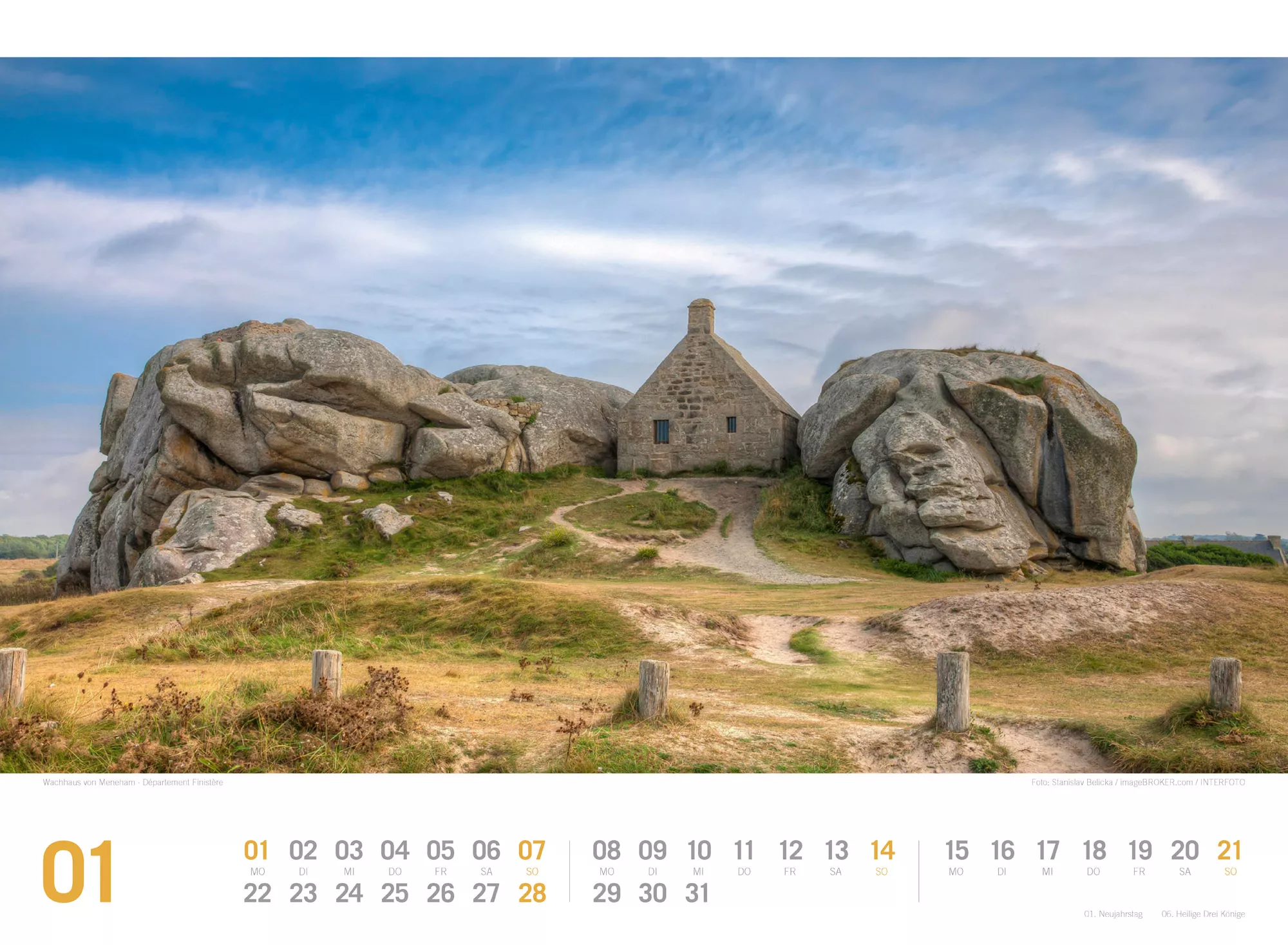 Ackermann Kalender Bretagne ReiseLust 2024 - Innenansicht 01