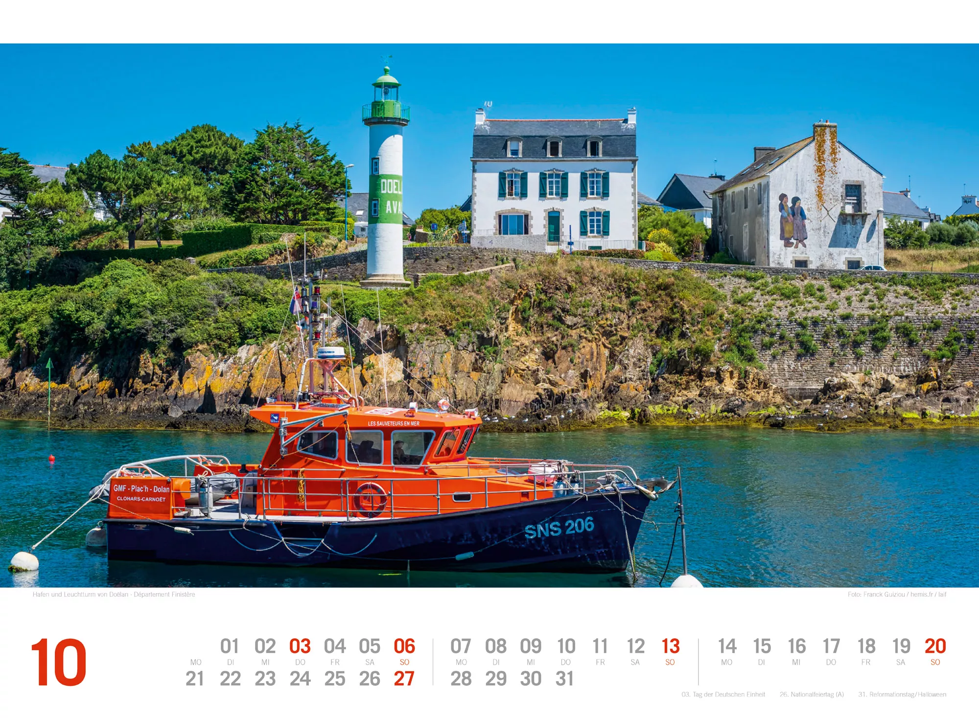 Ackermann Kalender Bretagne ReiseLust 2024 - Innenansicht 10