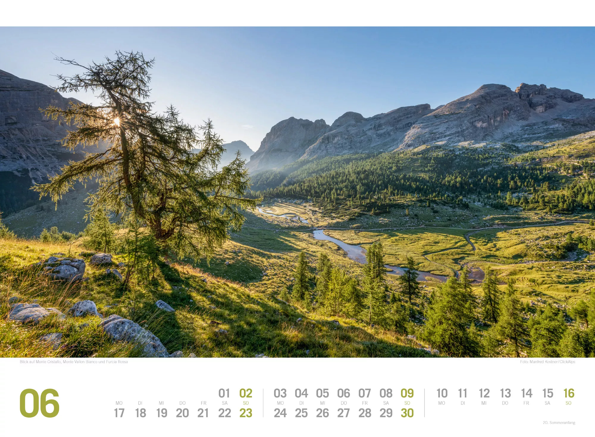 Ackermann Kalender Südtirol ReiseLust 2024 - Innenansicht 06