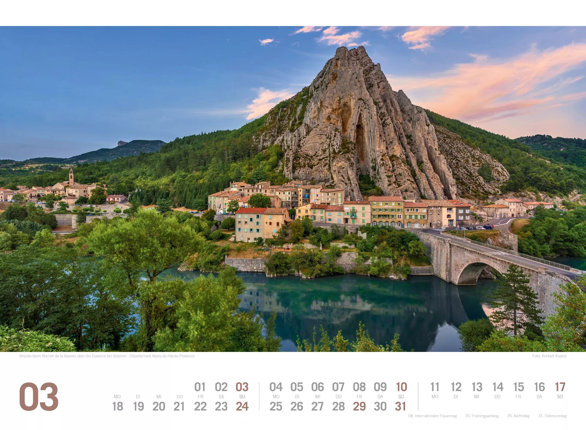 Ackermann Kalender Provence ReiseLust 2024 - Innenansicht 03