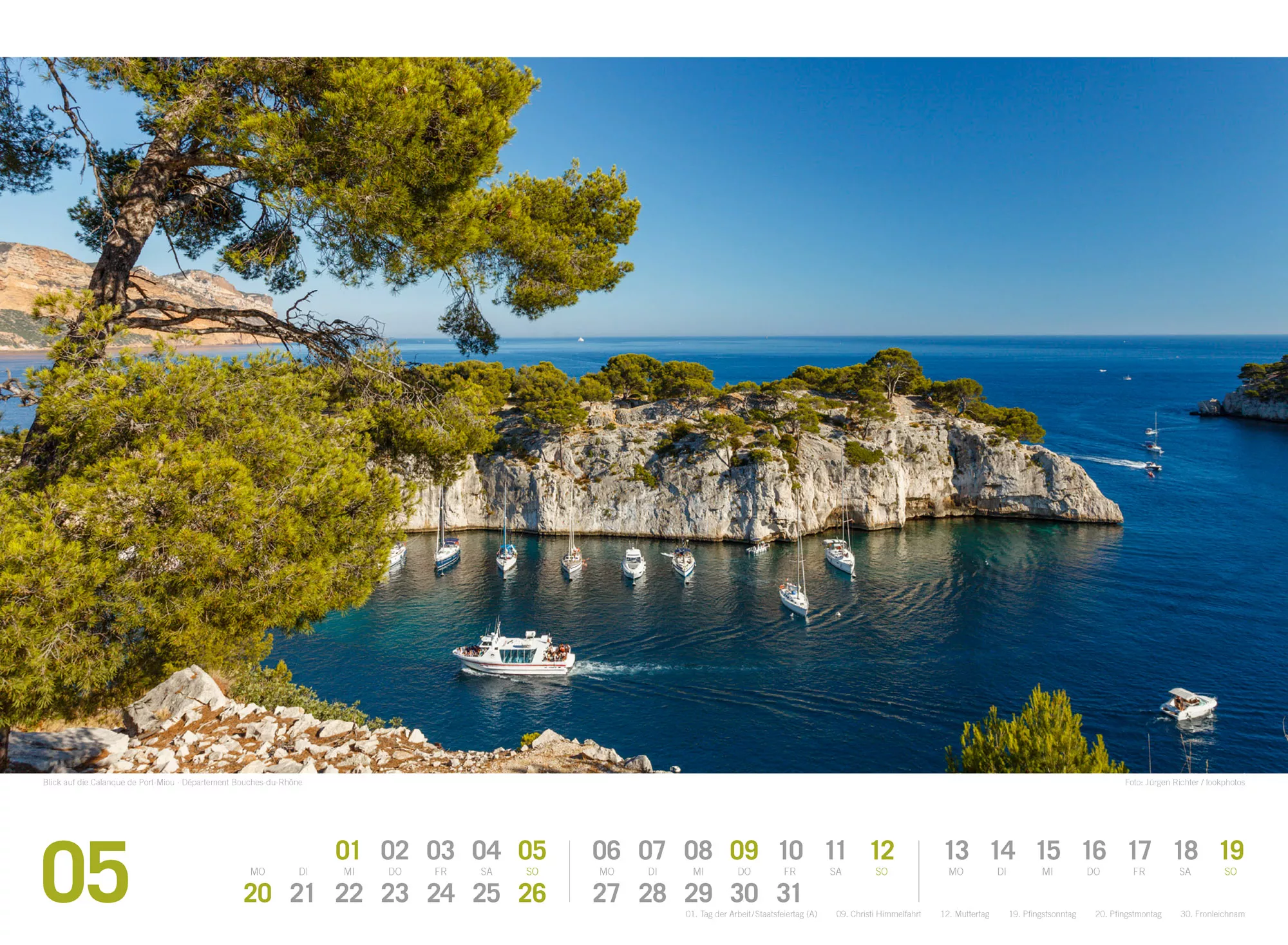 Ackermann Kalender Provence ReiseLust 2024 - Innenansicht 05