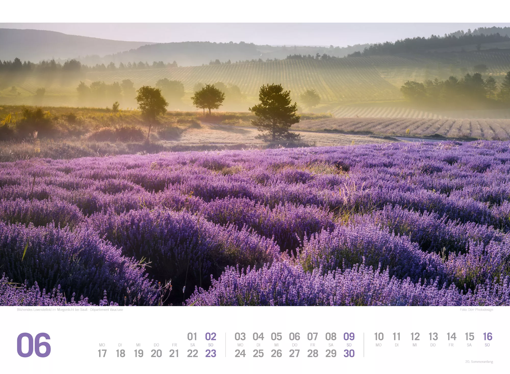 Ackermann Kalender Provence ReiseLust 2024 - Innenansicht 06