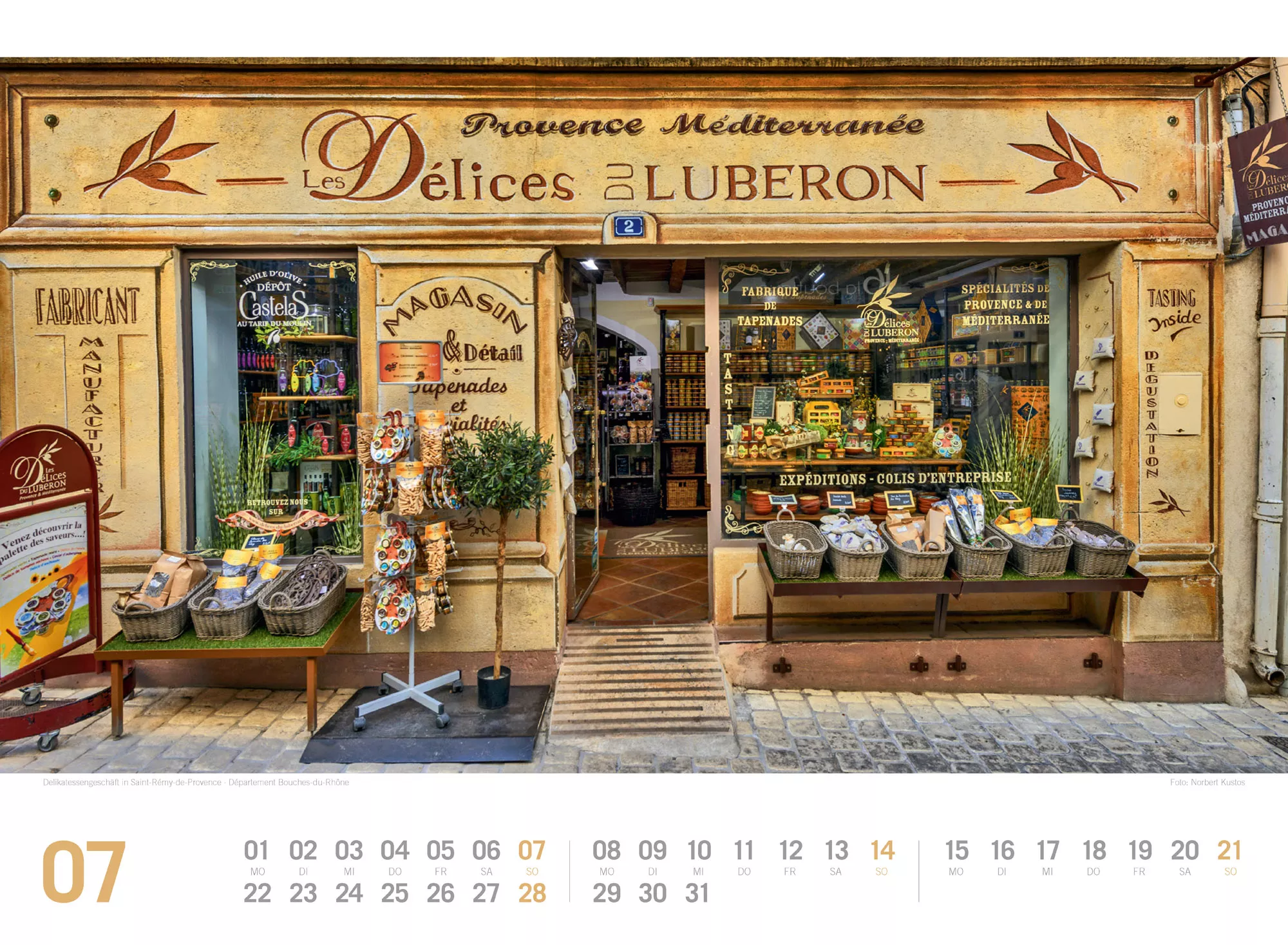 Ackermann Kalender Provence ReiseLust 2024 - Innenansicht 07