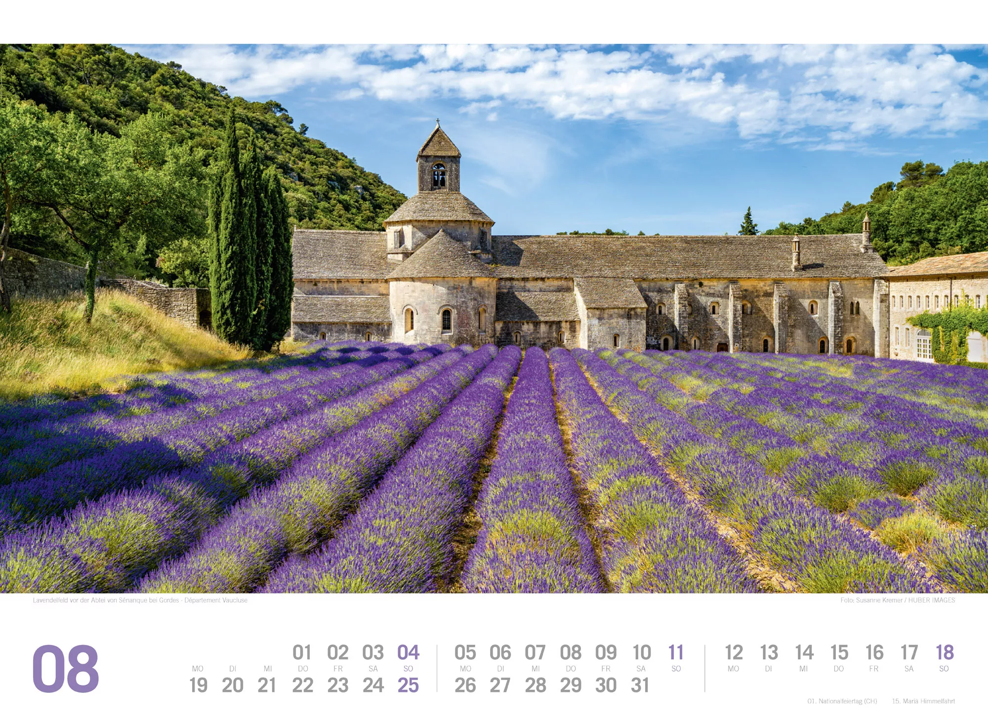 Ackermann Kalender Provence ReiseLust 2024 - Innenansicht 08