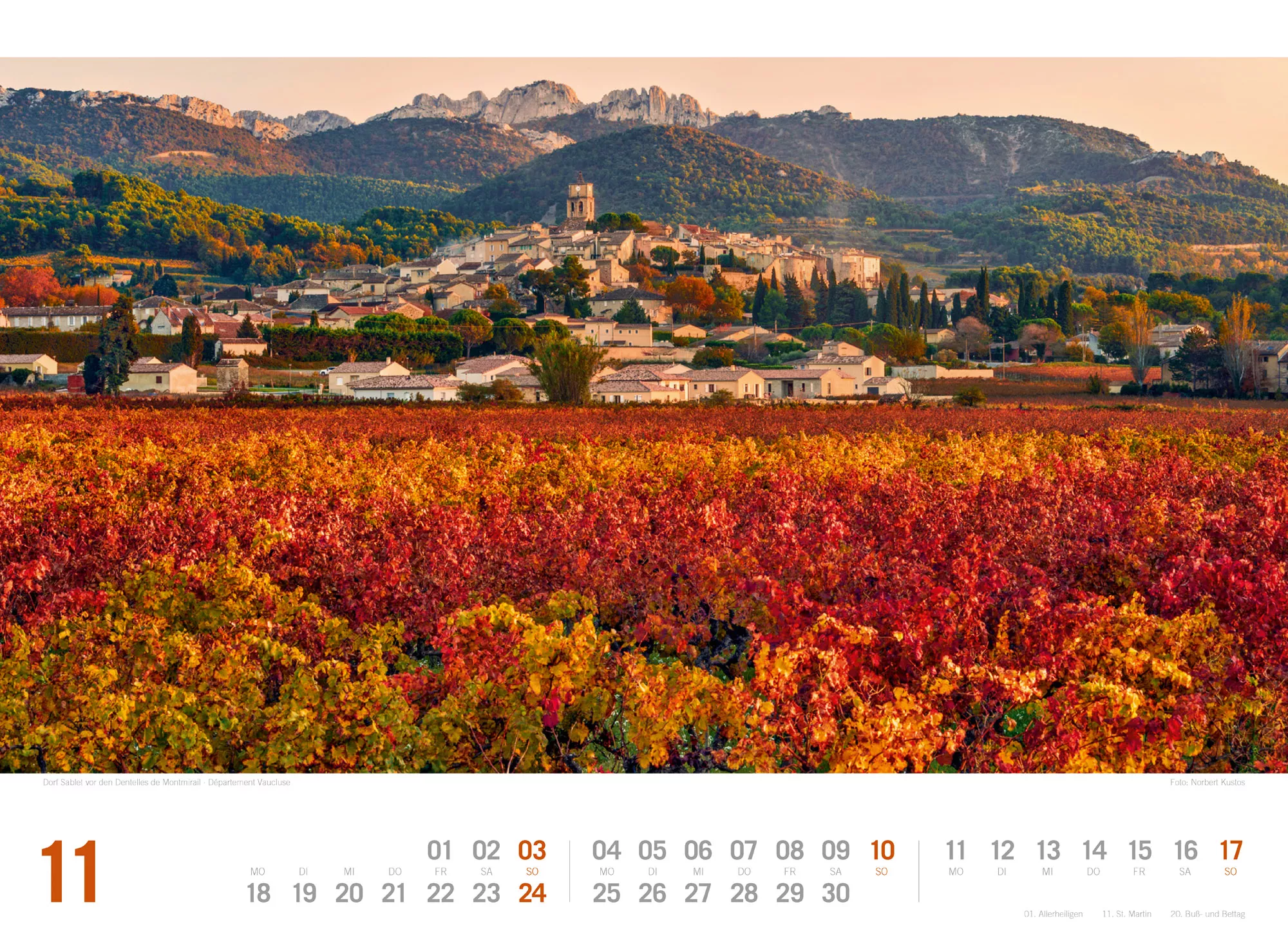 Ackermann Kalender Provence ReiseLust 2024 - Innenansicht 11