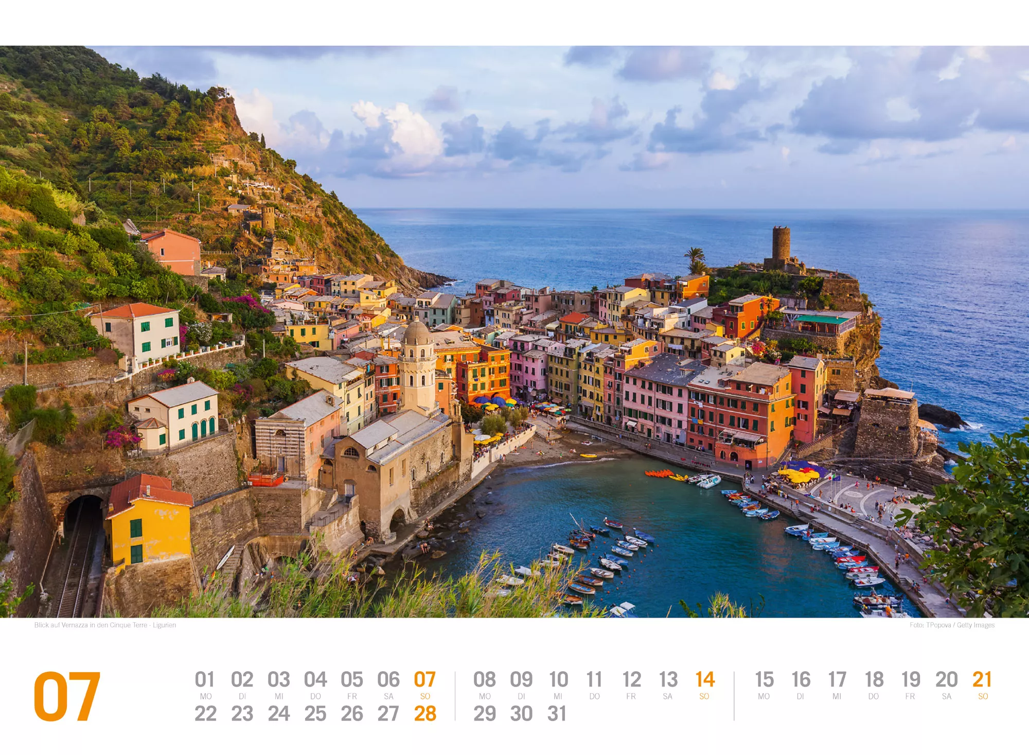 Ackermann Kalender Italien ReiseLust 2024 - Innenansicht 07