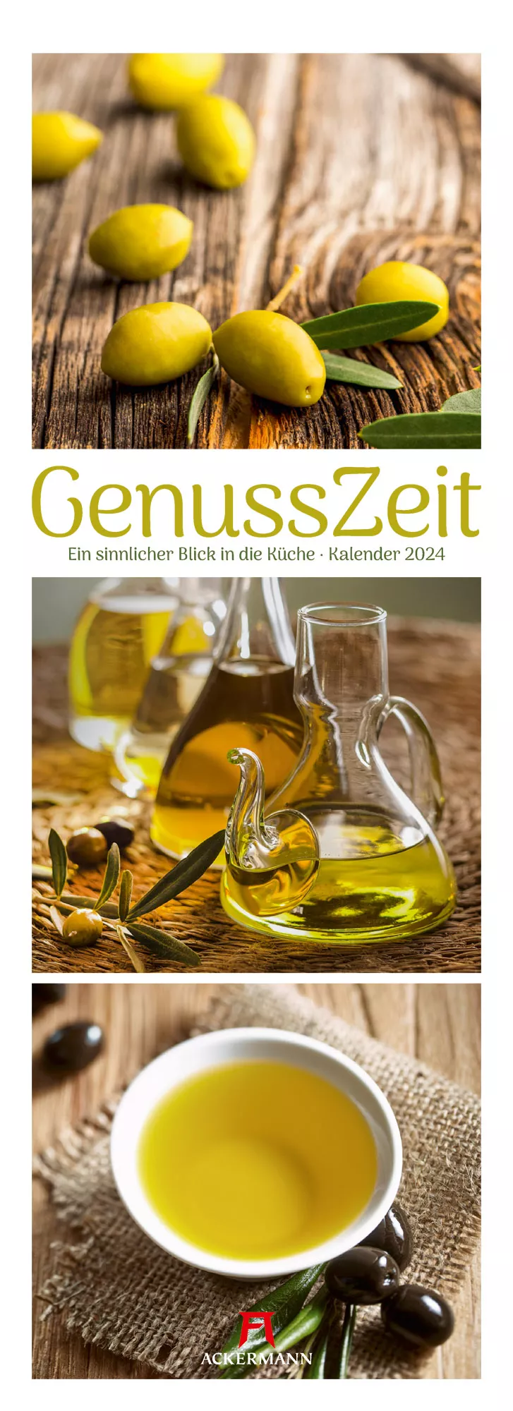 Ackermann Kalender GenussZeit 2024 - Titelblatt